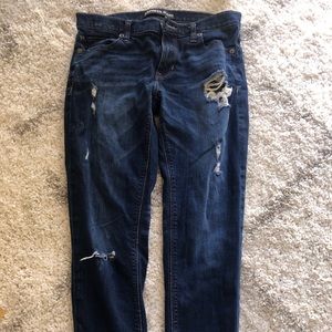 Express Jeans - Girlfriend Style Dark Wash - 4